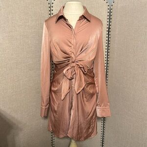 NWT BUTTON UP SHIRT DRESS